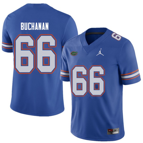 Jordan Brand Men #66 Nick Buchanan Florida Gators College Football Jerseys Royal